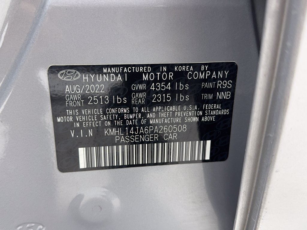 Used 2023 Hyundai Sonata SEL w/ Convenience Package FWD image 53