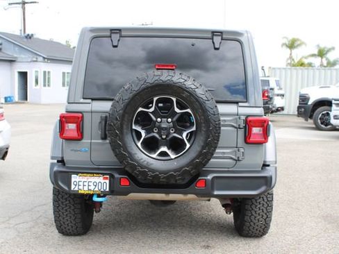 Used 2023 Jeep Wrangler Unlimited Rubicon 4xe w/ Cold Weather Group image 4