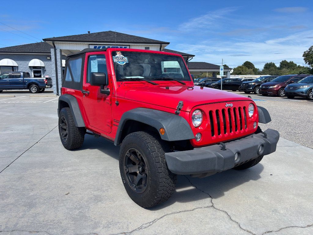 Used 2015 Jeep Wrangler Sport w/ Quick Order Package 24S AWD/4WD image 2