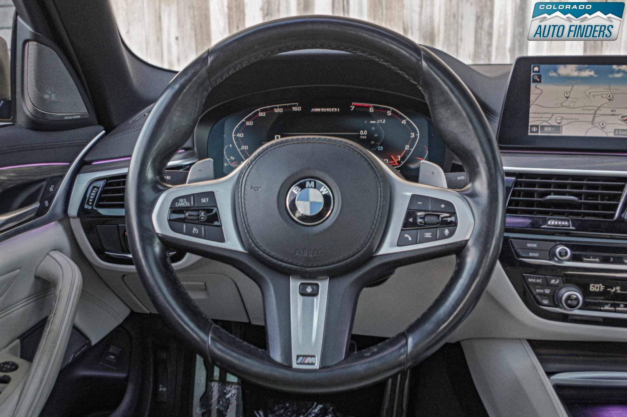 Used 2020 BMW M550i xDrive w/ Premium Package AWD/4WD image 12