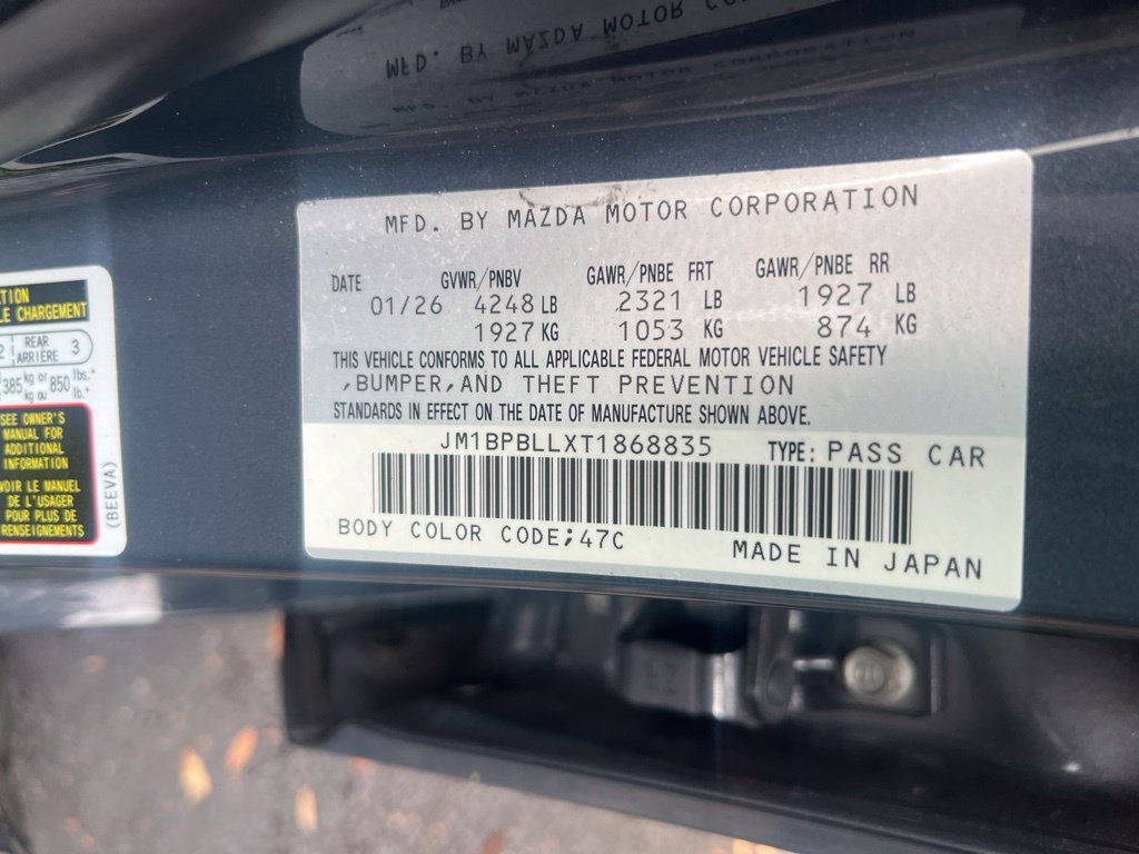 Used 2026 MAZDA MAZDA3 Carbon AWD/4WD image 4
