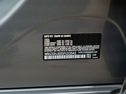 Used 2025 BMW M3 Competition w/ Carbon Package image 70