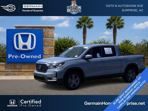 Certified 2022 Honda Ridgeline RTL image 1