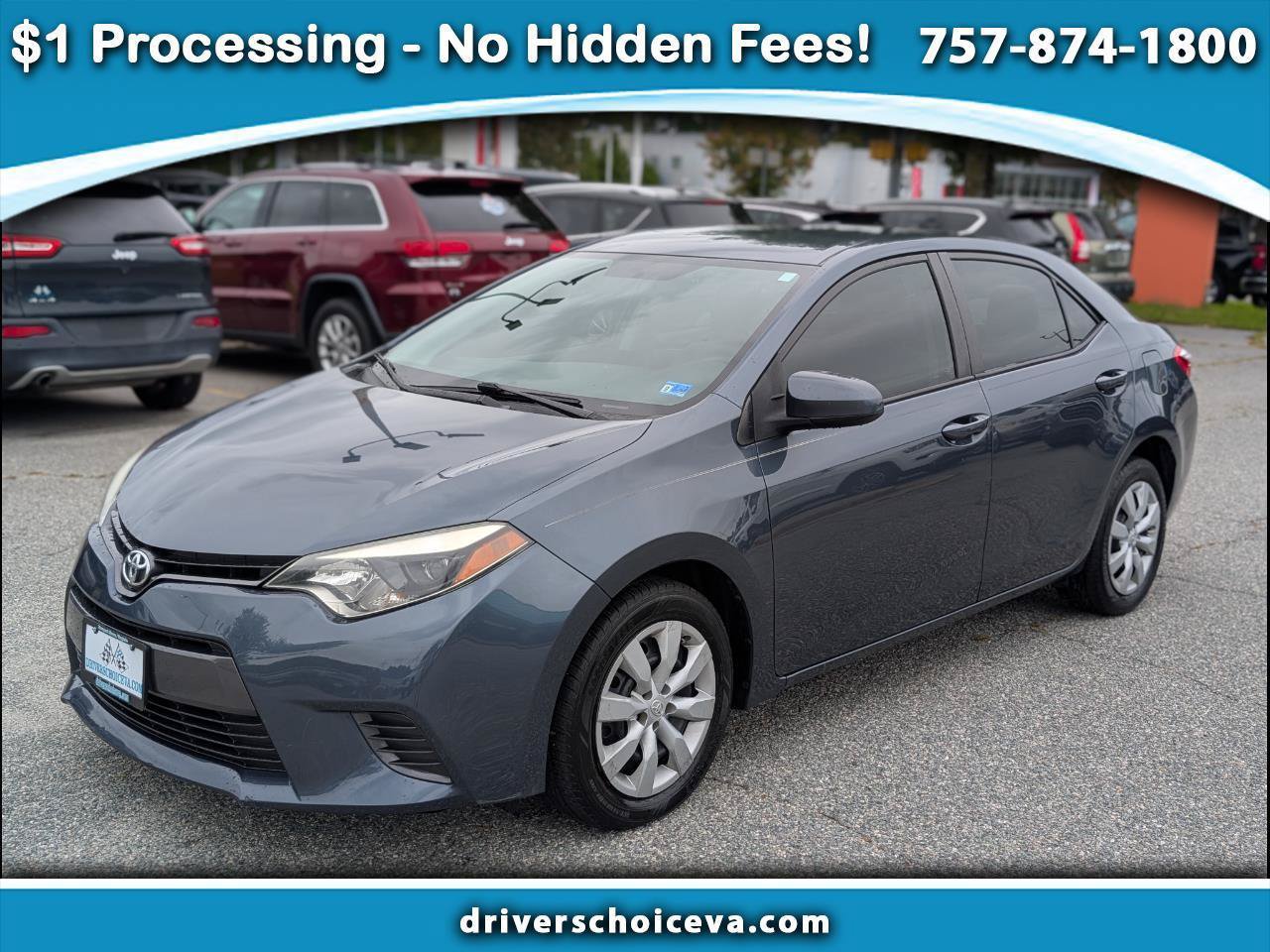 Used 2016 Toyota Corolla LE FWD image 1