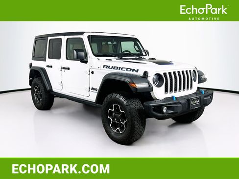 Used 2023 Jeep Wrangler Unlimited Rubicon 4xe w/ Dual Top Group AWD/4WD image 1