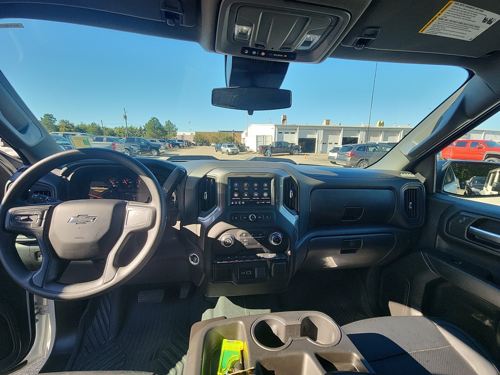 Used 2025 Chevrolet Silverado 1500 Custom Trail Boss w/ Turbomax Blackout Package AWD/4WD image 17