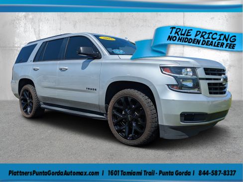 Used 2018 Chevrolet Tahoe LT RWD image 1