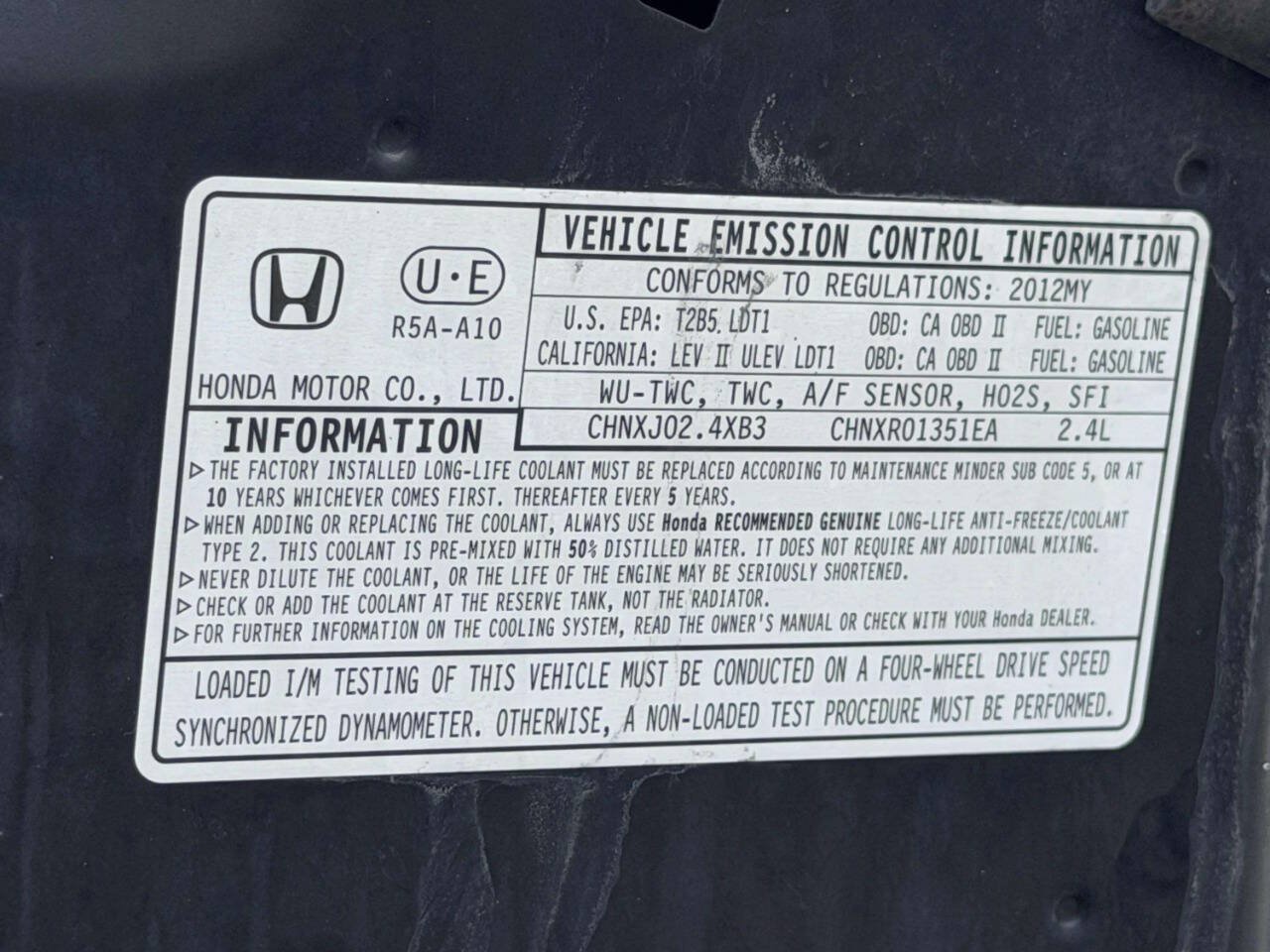 Used 2012 Honda CR-V EX image 15