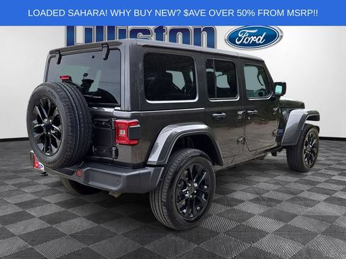 Used 2025 Jeep Wrangler Unlimited Sahara w/ Safety Group AWD/4WD image 4