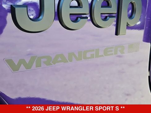 New 2026 Jeep Wrangler Unlimited Sport AWD/4WD image 13