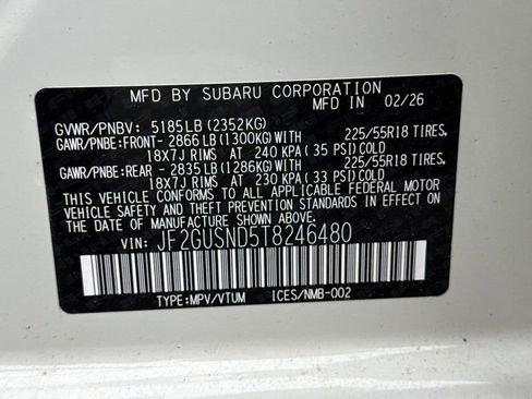 New 2026 Subaru Crosstrek 2.5i Limited AWD/4WD image 31