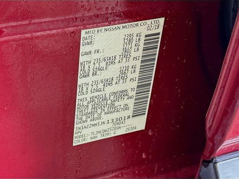 Used 2018 Nissan Murano SV image 12