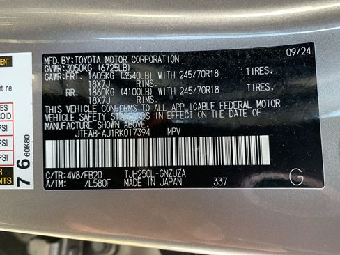 Used 2024 Toyota Land Cruiser 1958 image 36