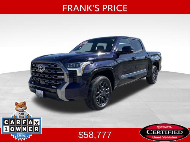 Certified 2025 Toyota Tundra Platinum AWD/4WD image 1