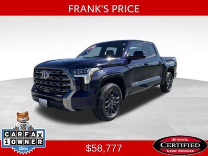 Certified 2025 Toyota Tundra Platinum