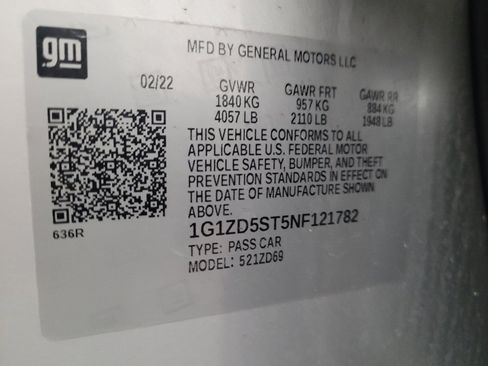 Used 2022 Chevrolet Malibu LT FWD image 33