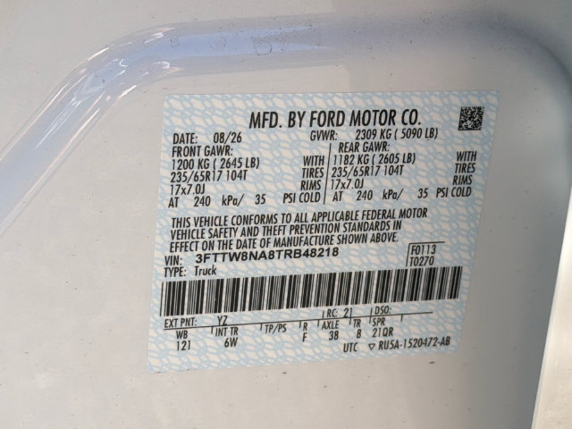 New 2026 Ford Maverick Tremor AWD/4WD image 35