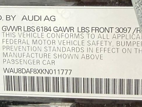 Used 2019 Audi A8 L 3.0T w/ Executive Package image 9