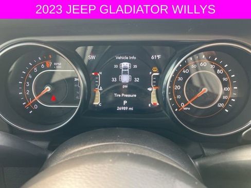 Used 2023 Jeep Gladiator Willys image 28