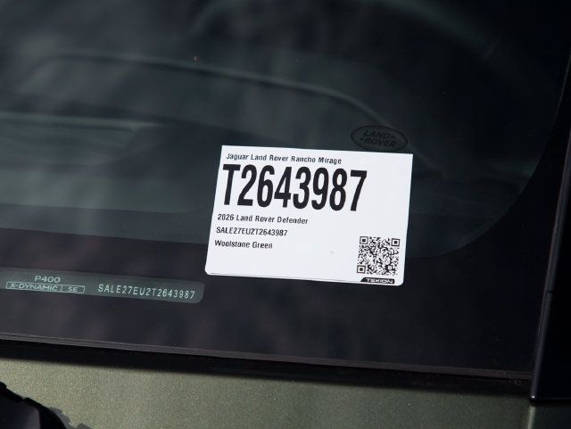 New 2026 Land Rover Defender 110 X-Dynamic SE AWD/4WD image 40