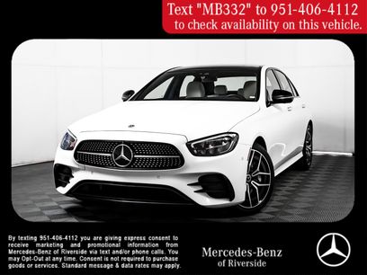 Certified 2023 Mercedes-Benz E 350 White