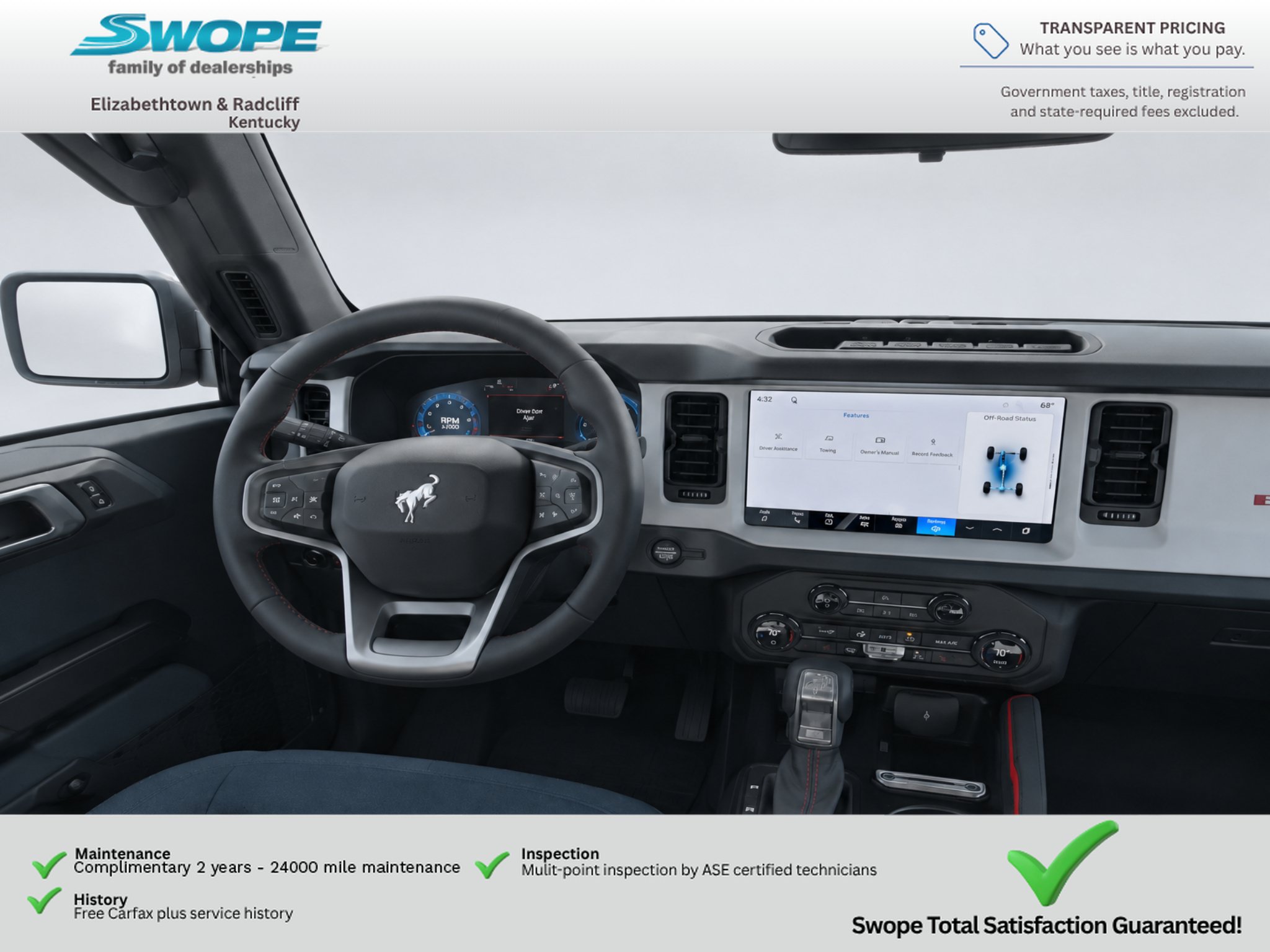 New 2026 Ford Bronco Heritage Edition AWD/4WD image 13