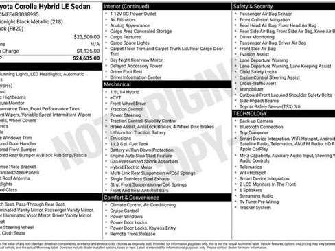 Used 2024 Toyota Corolla LE image 27