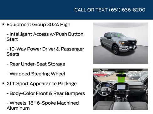 Used 2023 Ford F150 XLT w/ Equipment Group 302A High AWD/4WD image 15