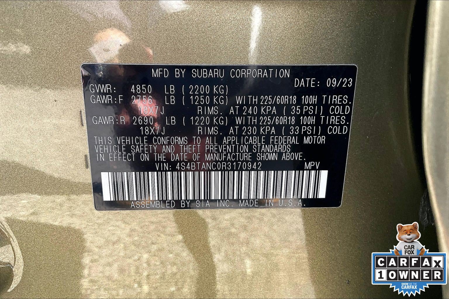 Certified 2024 Subaru Outback Limited AWD/4WD image 32