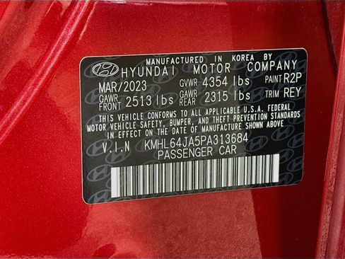 Certified 2023 Hyundai Sonata SEL FWD image 31