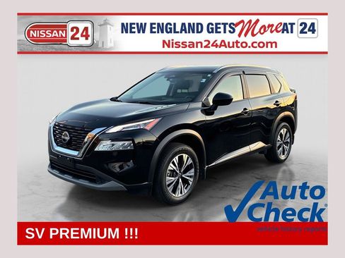 Certified 2023 Nissan Rogue SV w/ SV Premium B Package AWD/4WD image 1