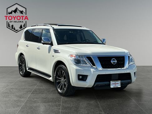 Used 2020 Nissan Armada Platinum w/ Captain's Chairs Package AWD/4WD image 7