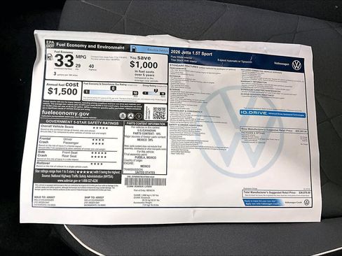 New 2026 Volkswagen Jetta Sport image 32