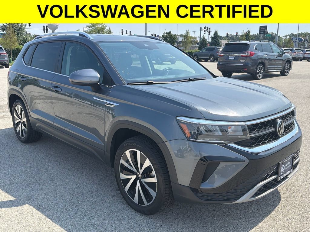 Certified 2023 Volkswagen Taos SE w/ Panoramic Sunroof Package AWD/4WD 360° Tour