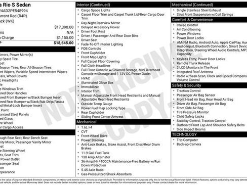 Used 2023 Kia Rio S image 36