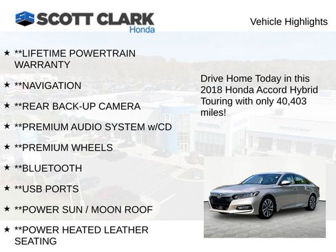 Used 2018 Honda Accord Touring image 11