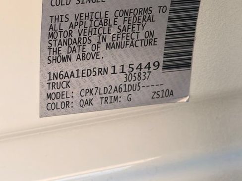 Used 2024 Nissan Titan PRO-4X w/ Off Road Protection Package AWD/4WD image 35