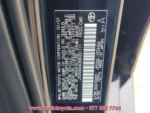 Certified 2021 Toyota Mirai image 17