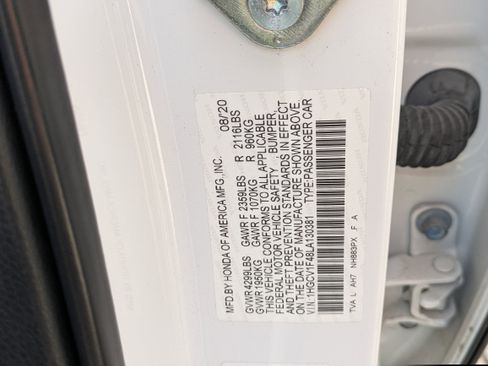 Used 2020 Honda Accord EX image 38