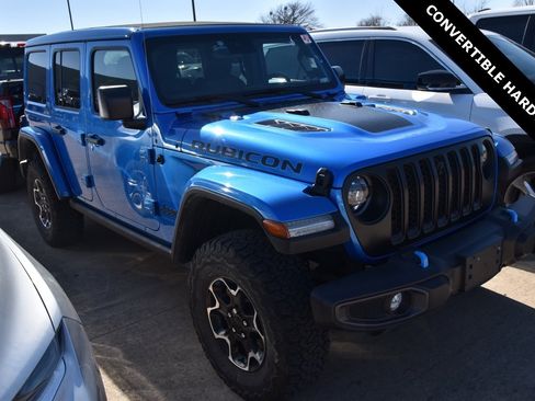 Used 2023 Jeep Wrangler Unlimited Rubicon 4xe w/ Safety Group image 4