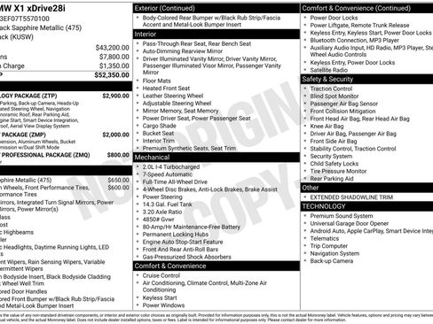 New 2026 BMW X1 xDrive28i w/ Technology Package image 11