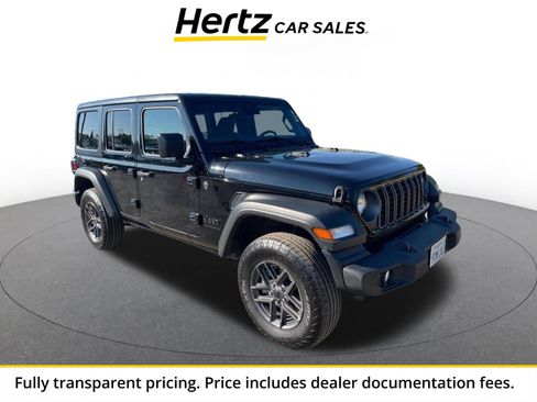 Used 2025 Jeep Wrangler Unlimited Sport AWD/4WD image 1