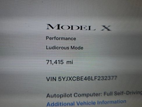 Used 2020 Tesla Model X Performance AWD/4WD image 11