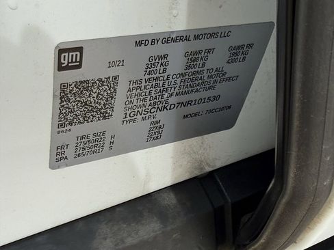 Used 2022 Chevrolet Tahoe LT w/ Luxury Package image 33