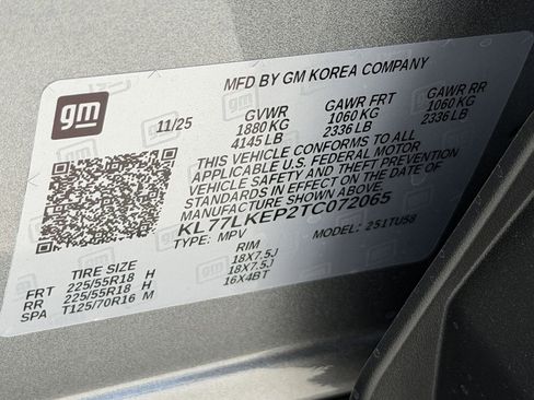 New 2026 Chevrolet Trax ACTIV w/ Sunroof Package image 26