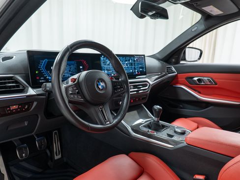 Used 2023 BMW M3 w/ M Carbon Exterior Package RWD image 13