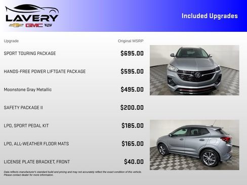 Used 2023 Buick Encore GX Select w/ Sport Touring Package AWD/4WD image 7