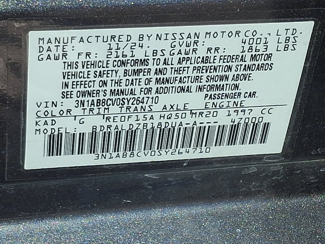 Used 2025 Nissan Sentra SV FWD image 27
