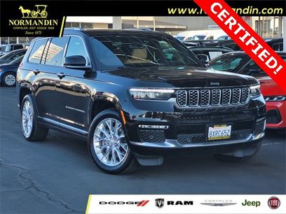 Certified 2021 Jeep Grand Cherokee L Summit w/ Luxury Tech Group V