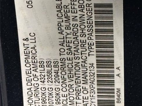 Certified 2023 Honda Accord EX image 31